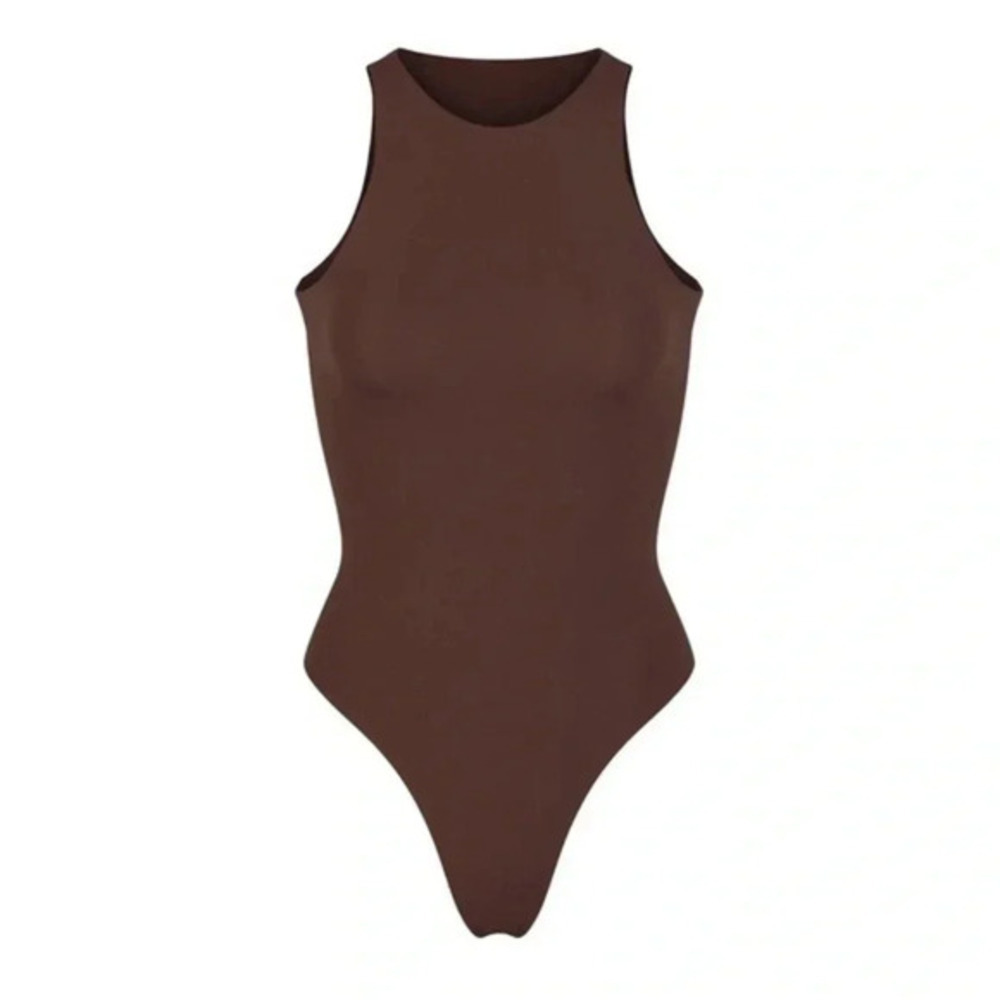 SKIMS FITS EVERYBODY HIGH NECK BODYSUIT B1056